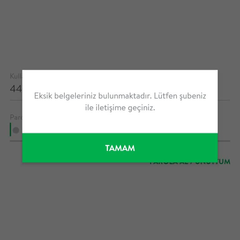 CepteTeb Müşteri Girişi Yapmıyor