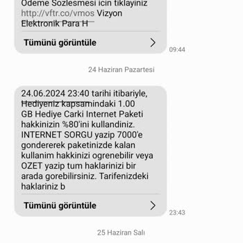 Vodafone Kendi Kendine Abonelik Başlatıyor