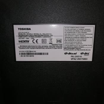 Toshiba TV Kendi Kendine Panel Yedi 3 Yıl Dolmadan Elimizde Kaldı