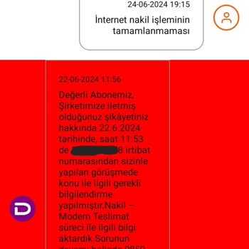 D-Smart Net Nakil Problemi Ve İlgisiz Personeller