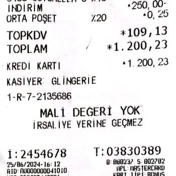 GLingerie Ellerinde Mevcut Yanlış Bedeni Kasten Satıp İade Almamak!