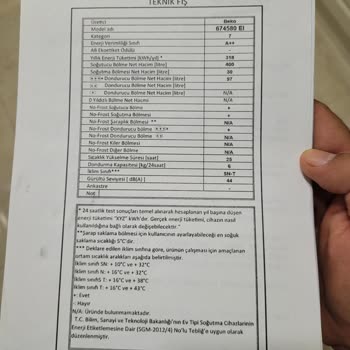 Beko Buzdolabımda Gaz Kaçağı: Kullanıcı Hatası Değil Değişim Olmuyor