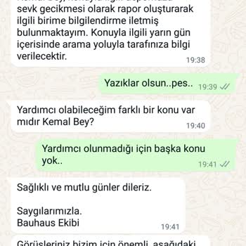 Bauhaus Kargolama Sıkıntısı. Gönderiyoruz Deyip Gönderiyorlar