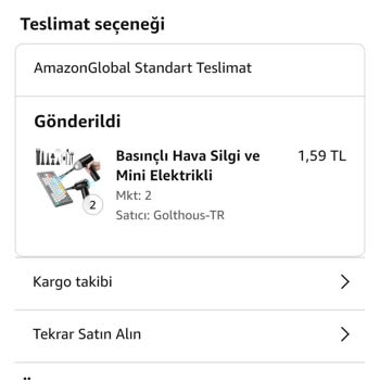 Amazon Ürünü Yollayıp Açıklama Yapmadan Geri Çekti