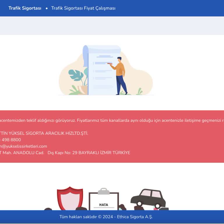 Ethica Sigorta Bu Hiç Yakışmadı