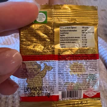 Boş Haribo Paketi Çıktı