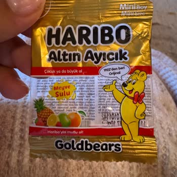 Boş Haribo Paketi Çıktı