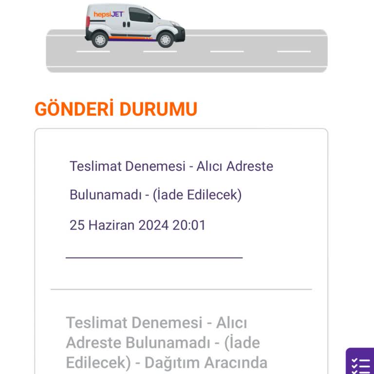 Hepsijet Evde Bulunamadı Yalanı
