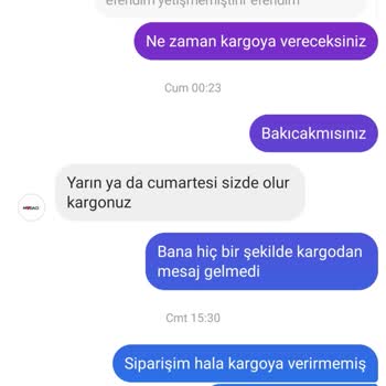 Modacı (Instagram: modacicom) Kargo Göndermiyor Mesajlara Bakmıyorlar