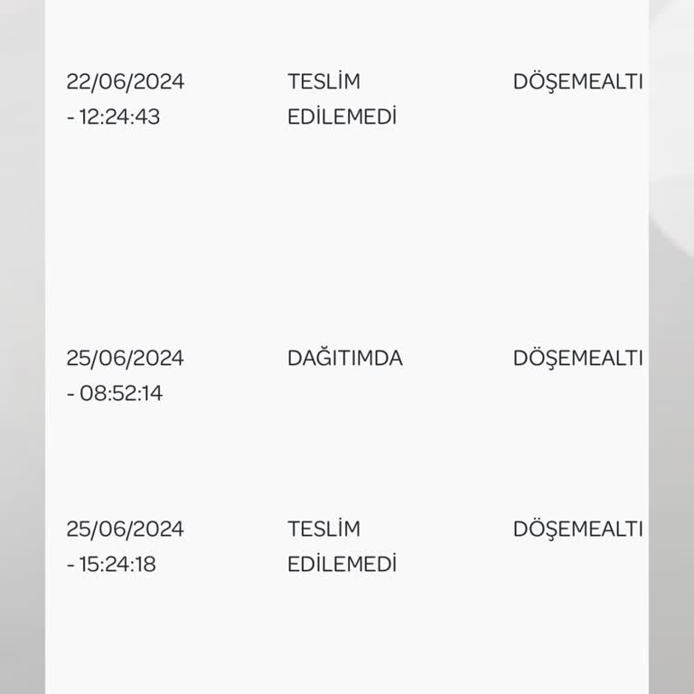 PTT Kargo Antalya Döşemealtı Müdürlüğü