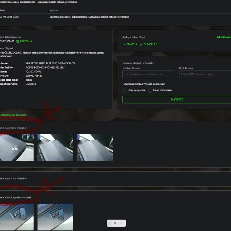 Monster Semruk Sırt Çantası USB Şarj Sorunu
