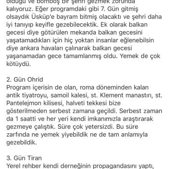 Touristica Balkan Turu Aldığımıza Pişman Olduk