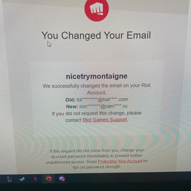 Riot Games LoL Hesabım Çalındı
