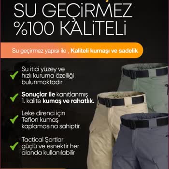 Tacticalshort. Online Satın Alınan Ürün Yerine Gönderilen Paçavralar