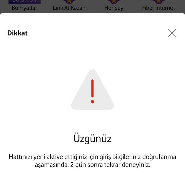 Vodafone Çark Çevirme Sorunu