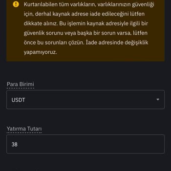 Binance Crypto Transfer Sorunu