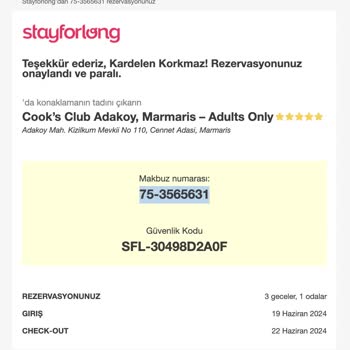 Stayforlong Bilgim Olmadan Rezervasyon Tarihimi Değiştirdi!