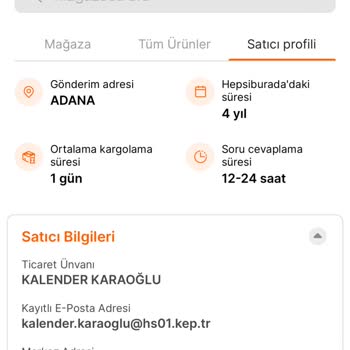 Sürat Kargo Hepsiburada'dan Yaptığım Alışverişten Şikayetim