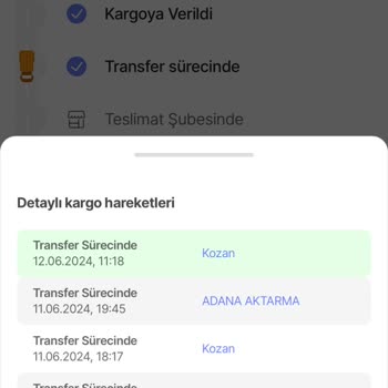 Sürat Kargo Hepsiburada'dan Yaptığım Alışverişten Şikayetim