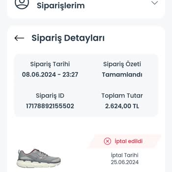 Sportive Sipariş İptali Ve Uzayan Kargo Süreci Mağduriyeti