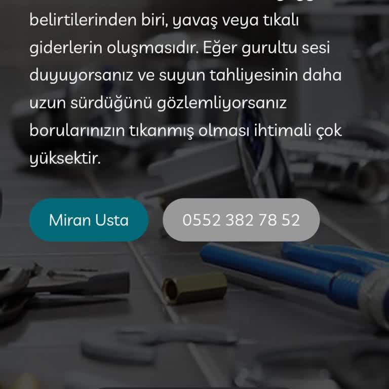 Miran Usta Su Tesisatçısı Fazla Parayı Zorla Alıyor