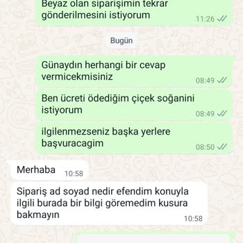 Tohumevi Tohum Evi Şikayet