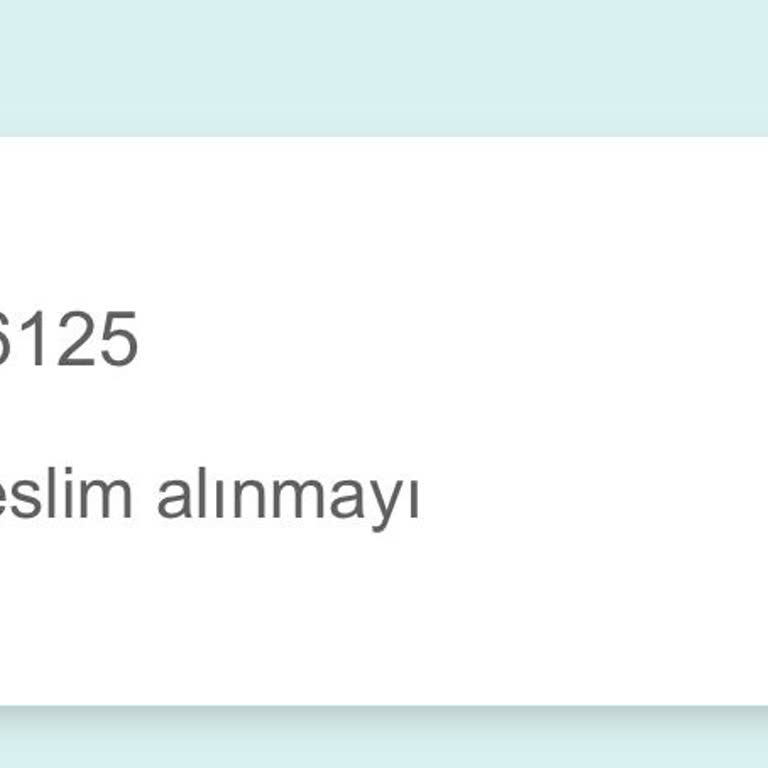 Watsons Tıkla Gel Den Aldığım Ürünü Mağaza Vermiyor