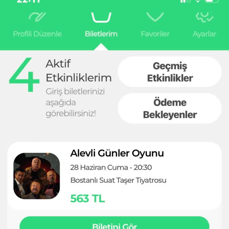Bubilet Uygulaması Biletimi İptal Etmedi