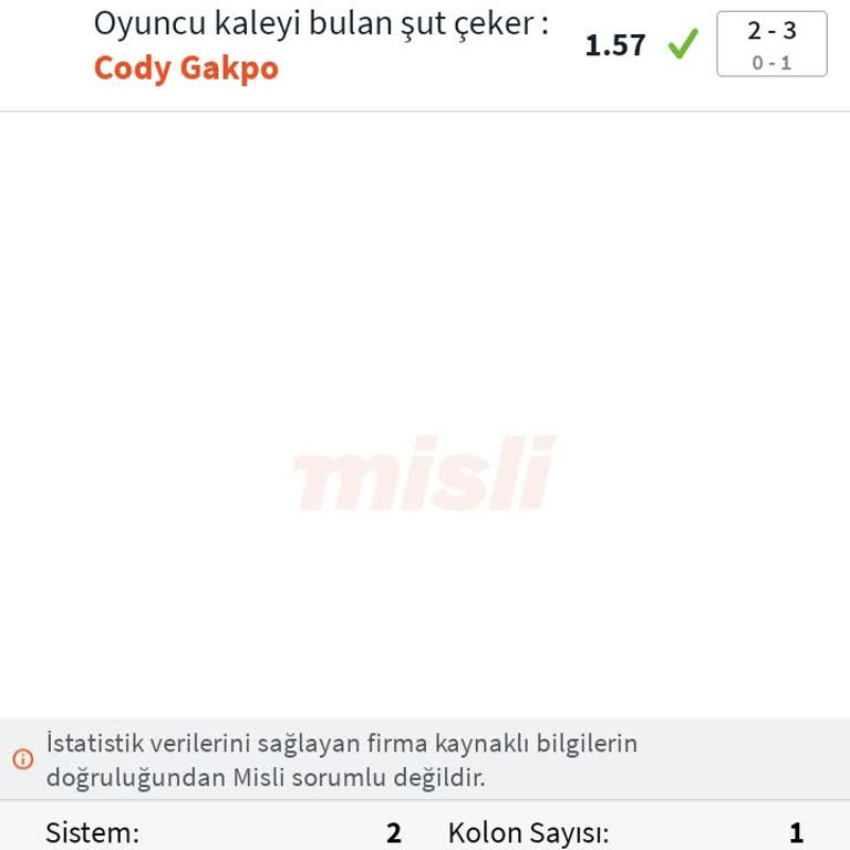 Spor Toto Teşkilatı Misli.com Ve Merkezi Bahis Sisteminden Şikayetçiyim