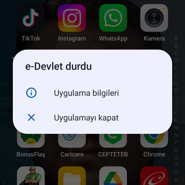 Tecno Camon 20 Pro E-devlet Uygulaması Problemi