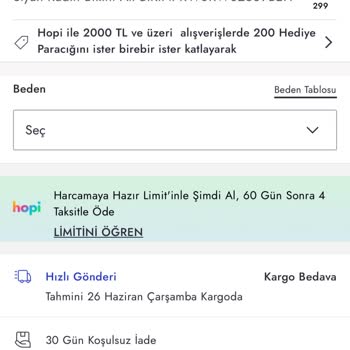 Boyner'den Aldığım Ürünü İade Edemiyorum