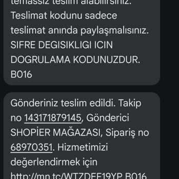 MNG Kargo Teslim Edilmeyen Fakat Teslim Edildi Görünen Kargo