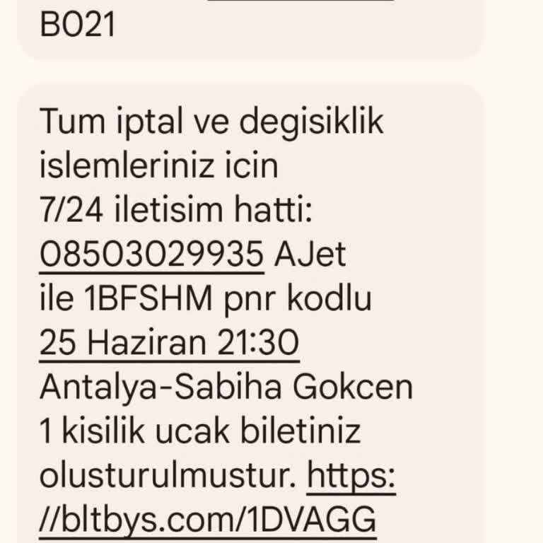 Anadolu Jet İn Sorumsuzluğu