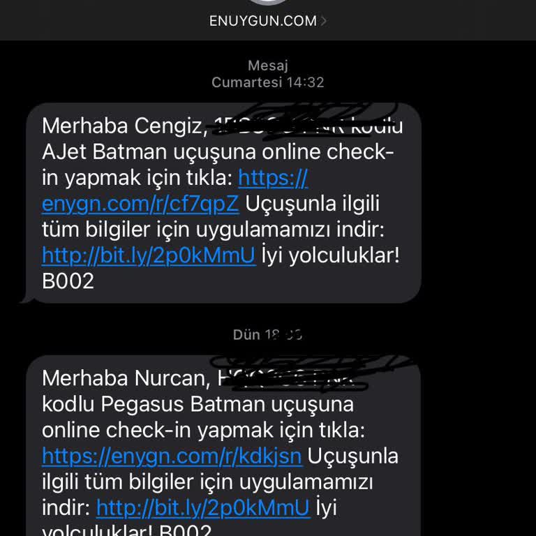 Enuygun.com Numaralarımızı Satıyor Bilmek İstiyorum
