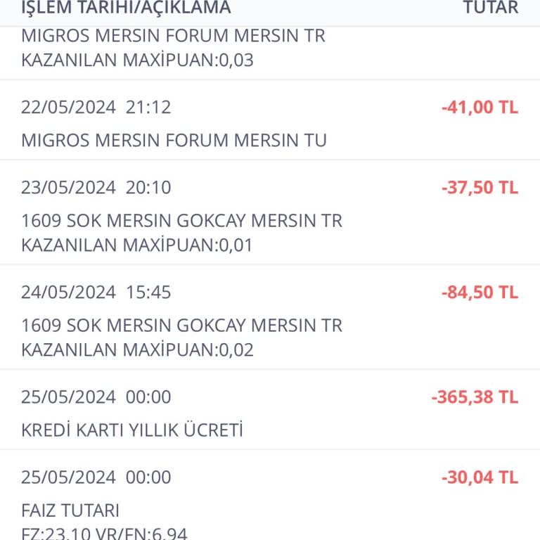 İş Bankası Maximum Kart Aidatı İadesi