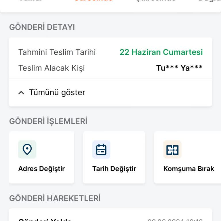 Trendyol Express Kargo Teslim Edilmiyor