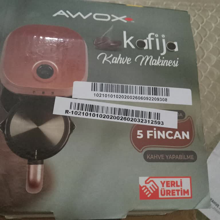 Awox Kahve Makinesi Su Kaynatma Sorunu