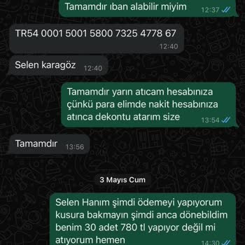 Organizasyonhediyeliklerim Instagram Üzerinden İade Sorunu