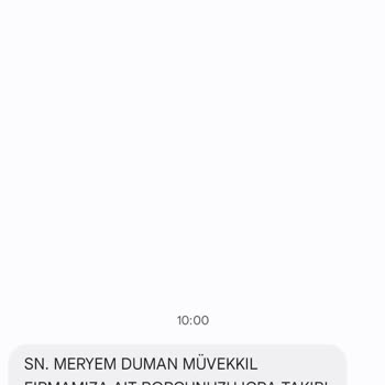 Metka Hukuk (SMS) Metkahukuk Yanlış SMS İcra Takibi Mesajı Ve Haksız Borç Talebi