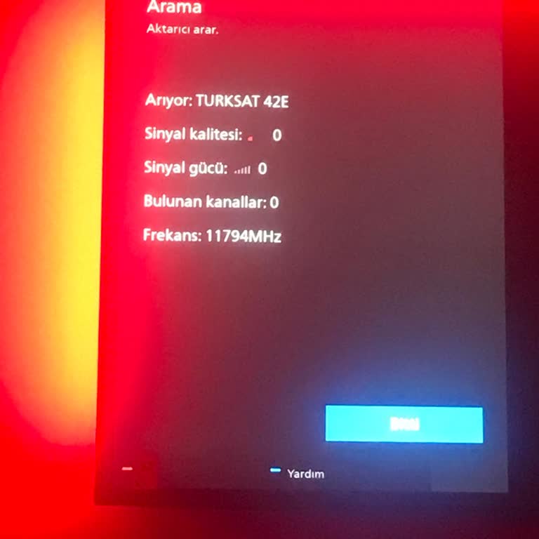 PHILIPS TV Philips Maç İzlenmiyor