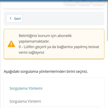 Ck Akdeniz Elektrik Abonelik Başvuru Hatası