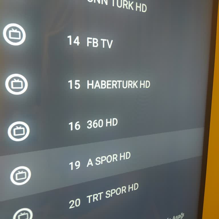 Vestel Eksik Kanal Listesi