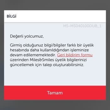 THY Çözüm Yok Üyelikte