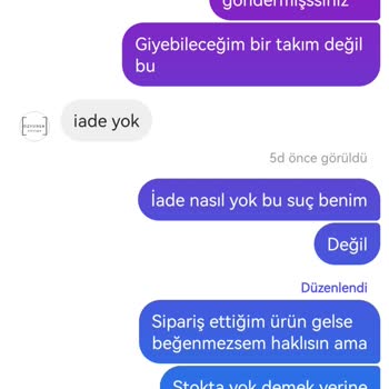 Sumeyyeozyurekcom Yanlış Ürün Gönderimi Ve İade Sorunu