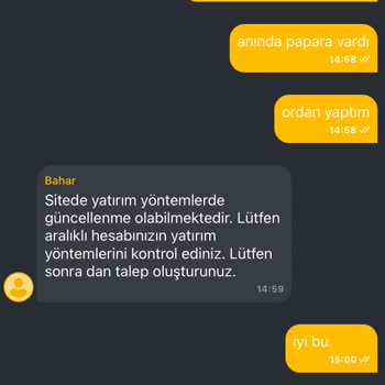 BetAndYou Yatırımım Reddedildi Ve Param Ne Siteye Geldi Ne De Geri Gönderildi