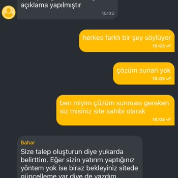 BetAndYou Yatırımım Reddedildi Ve Param Ne Siteye Geldi Ne De Geri Gönderildi
