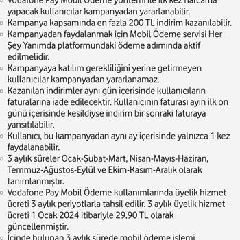 Vodafone Her Şey Yanımda Vodafone Yanımda Tüketicinin Aldatıldığı Kampanyalar
