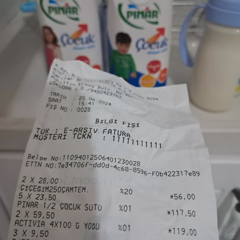 A101 Marketten Alınan Devam Sütü Sorunu