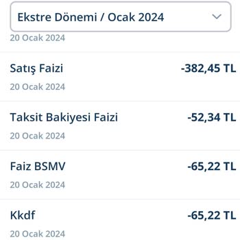 Denizbank Satış Faizi, Taksit Bakiyesi Faizi, Faiz BSMV, KKDF İptali