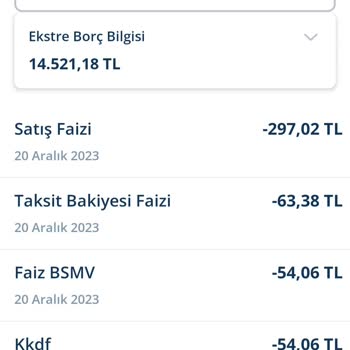 Denizbank Satış Faizi, Taksit Bakiyesi Faizi, Faiz BSMV, KKDF İptali